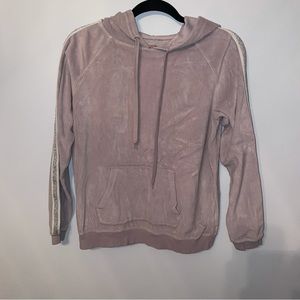 Jessica Simpson Purple Velvet Hoodie